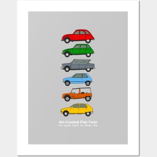 Citroen A series classic car collection Posters and Art